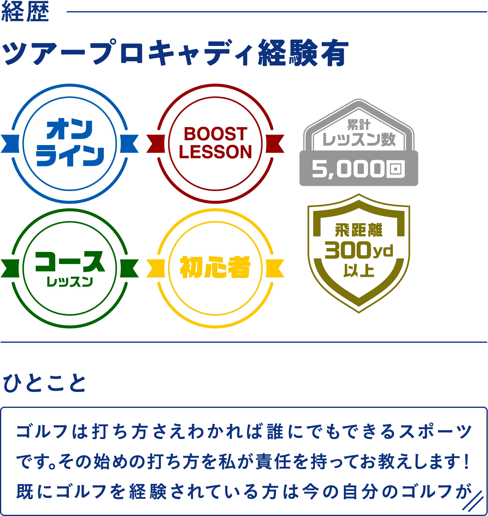 横内コーチの詳細