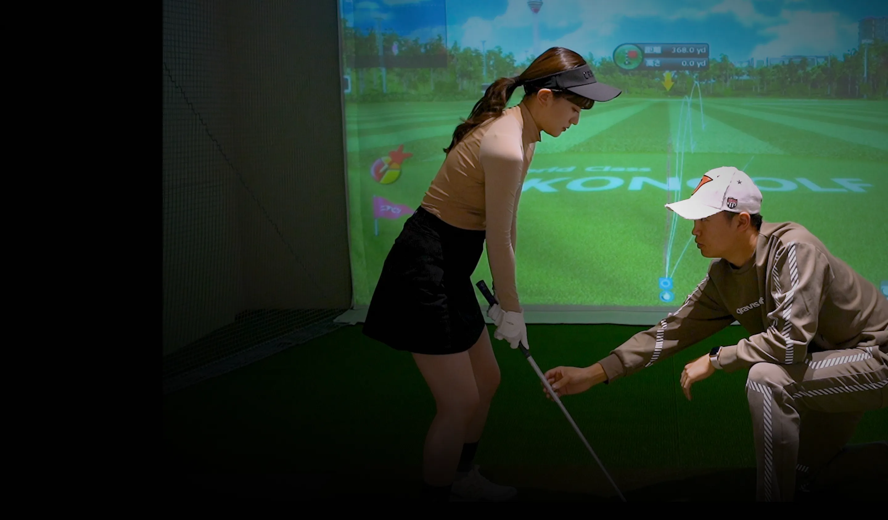 SMART GOLFのコミットレッスン